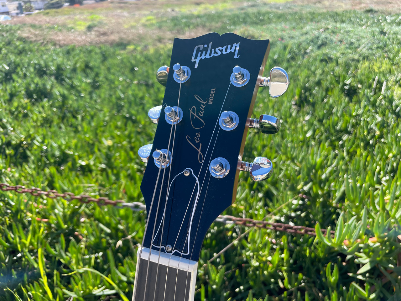 2018 Gibson Les Paul classic player plus Satin Ocean Blue SOLD